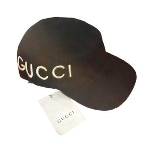 Gucci Black Baseball Cap Hat